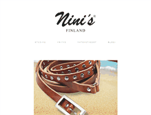 Tablet Screenshot of ninis.fi